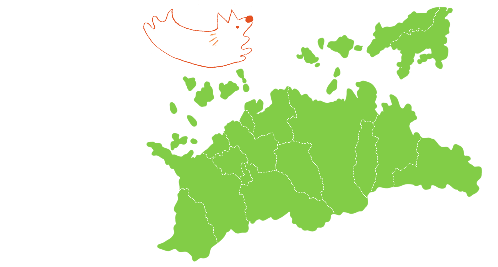 香川県地図